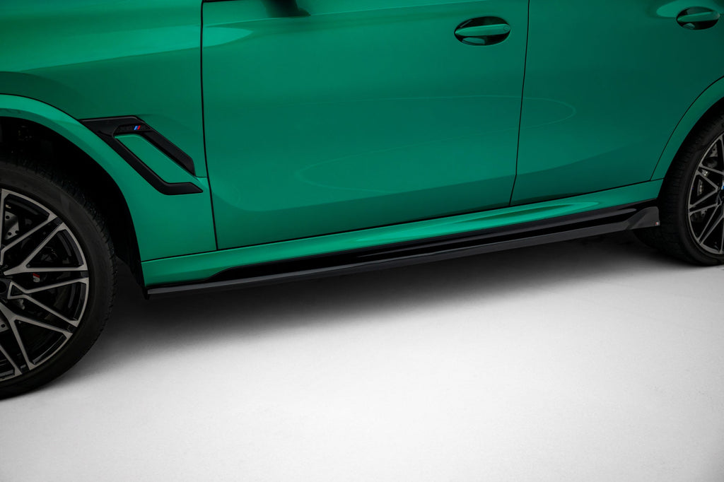 MAXTON DESIGN SIDE SKIRTS DIFFUSERS BMW X6 M F96 / F96 Facelift