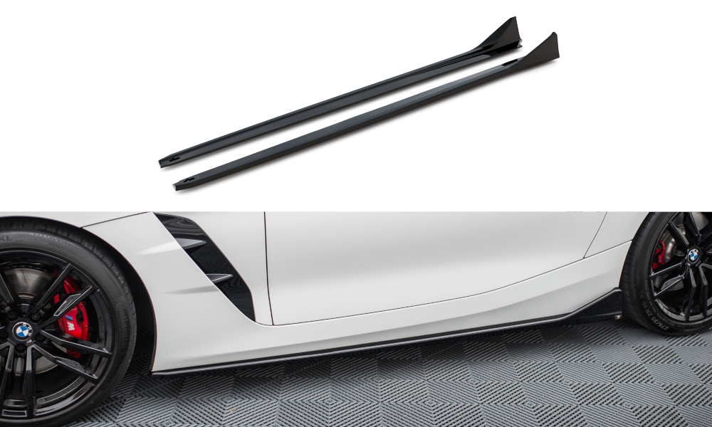 MAXTON DESIGN SIDE SKIRTS DIFFUSERS BMW Z4 M40I / M-PACK G29 FACELIFT