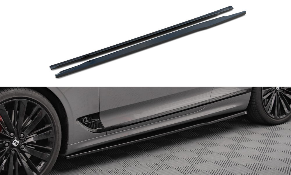 MAXTON DESIGN Side Skirts Diffusers Bentley Continental GT Mk3