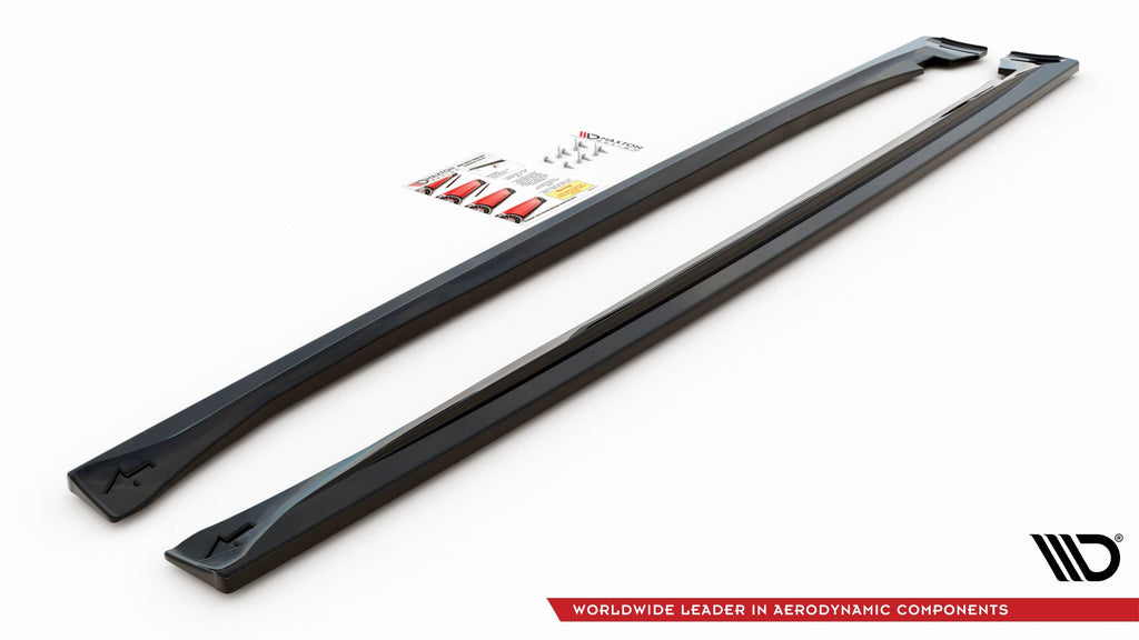 MAXTON DESIGN SIDE SKIRTS DIFFUSERS DODGE DURANGO RT MK3