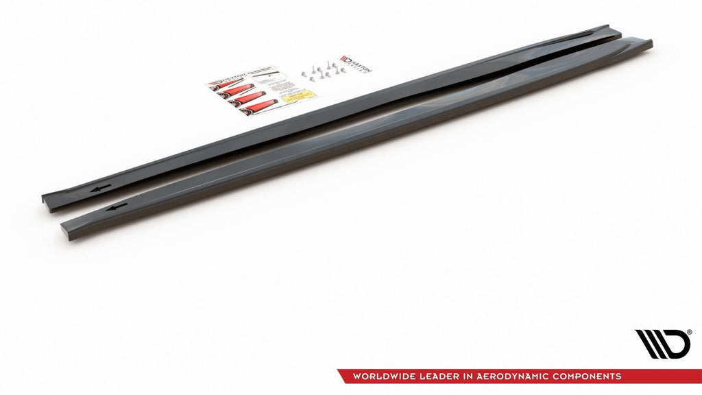 MAXTON DESIGN SIDE SKIRTS DIFFUSERS FIAT 124 SPIDER ABARTH