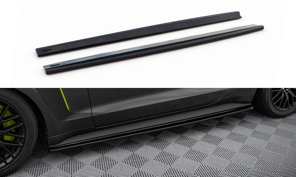 MAXTON DESIGN SIDE SKIRTS DIFFUSERS FORD MUSTANG MK6 GT