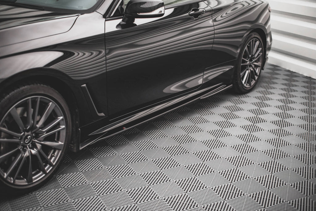 MAXTON DESIGN SIDE SKIRTS DIFFUSERS INFINITI Q60 S MK2