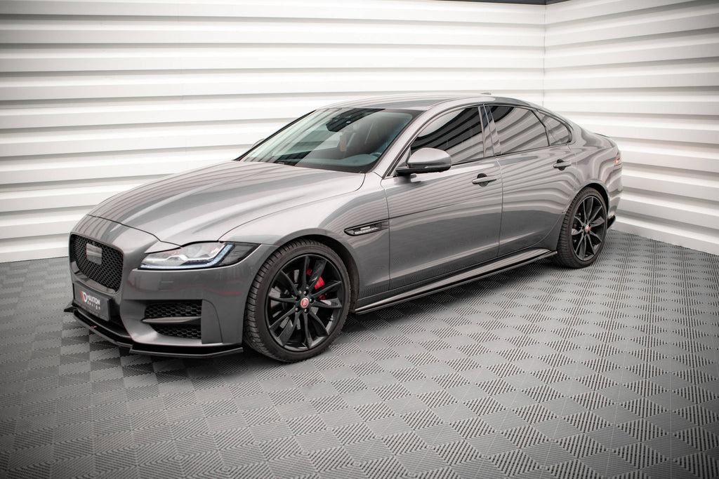 MAXTON DESIGN SIDE SKIRTS DIFFUSERS JAGUAR XF R-SPORT MK2