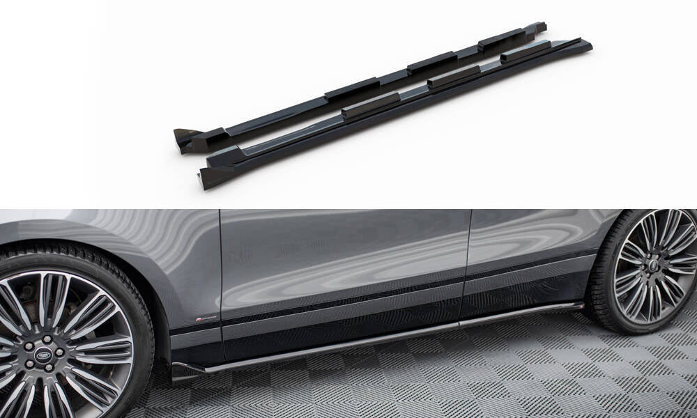 MAXTON DESIGN Side Skirts Diffusers Land Rover Range Rover Velar R-Dynamic Mk1