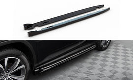MAXTON DESIGN SIDE SKIRTS DIFFUSERS LEXUS RX MK4 FACELIFT (FOR RUNNING BOARDS)