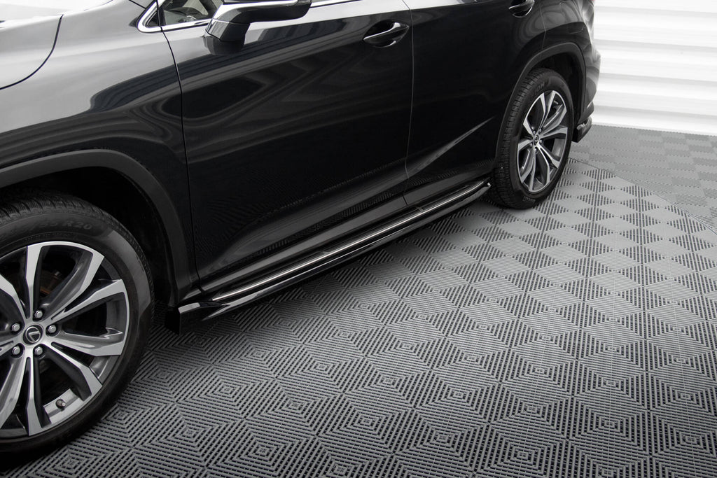 MAXTON DESIGN SIDE SKIRTS DIFFUSERS LEXUS RX MK4 FACELIFT (FOR RUNNING BOARDS)