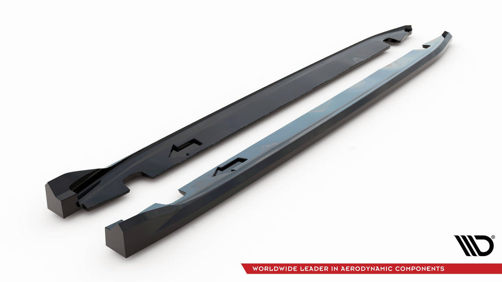 MAXTON DESIGN SIDE SKIRTS DIFFUSERS LEXUS RX MK4 FACELIFT (FOR RUNNING BOARDS)