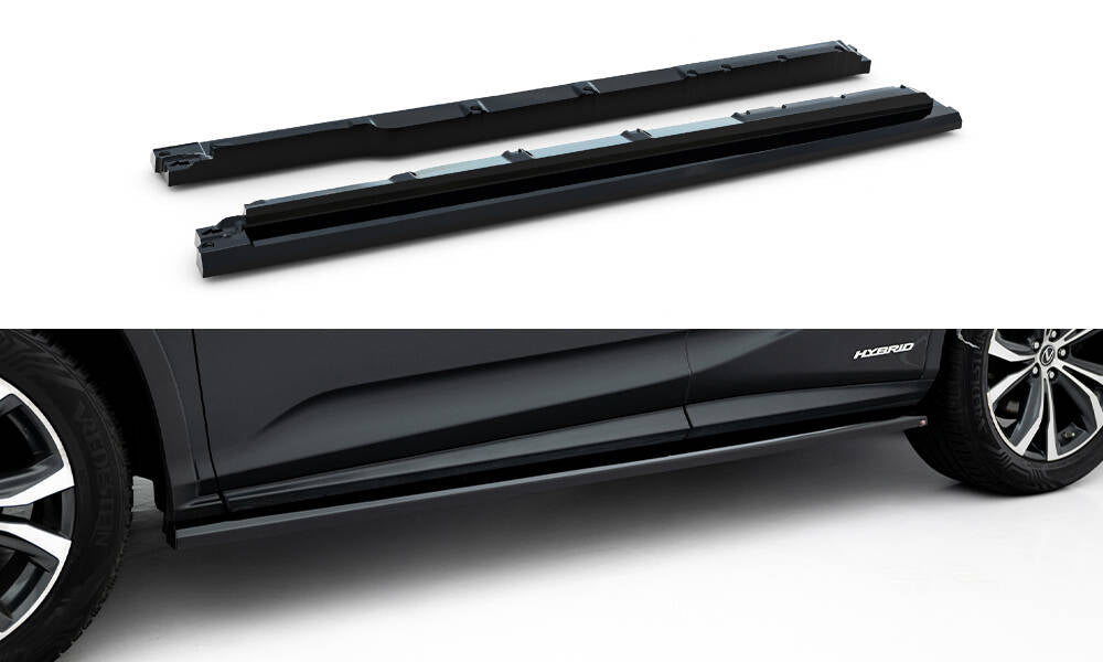 MAXTON DESIGN Side Skirts Diffusers Lexus RX Mk4 Facelift