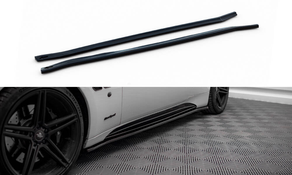 MAXTON DESIGN SIDE SKIRTS DIFFUSERS MASERATI GRANTURISMO S MK1