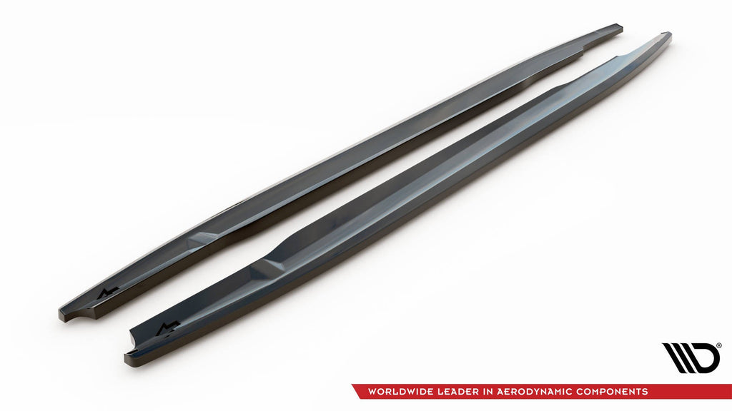 MAXTON DESIGN SIDE SKIRTS DIFFUSERS MERCEDES-BENZ C AMG-LINE W206