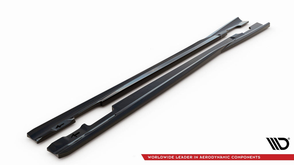 MAXTON DESIGN SIDE SKIRTS DIFFUSERS MERCEDES-BENZ C COUPE AMG-LINE C204