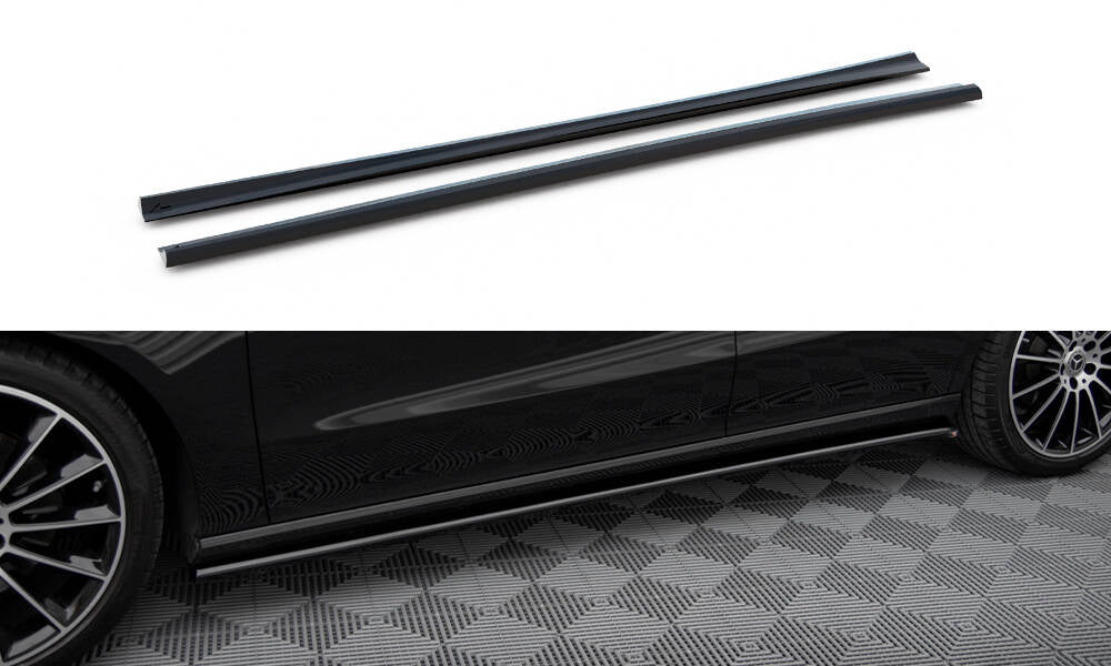 MAXTON DESIGN SIDE SKIRTS DIFFUSERS MERCEDES-BENZ CLA C118