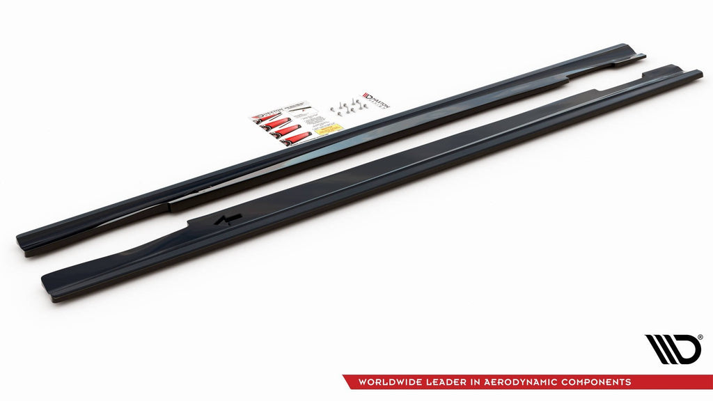 MAXTON DESIGN SIDE SKIRTS DIFFUSERS MERCEDES-BENZ E63 AMG SEDAN W212 FACELIFT