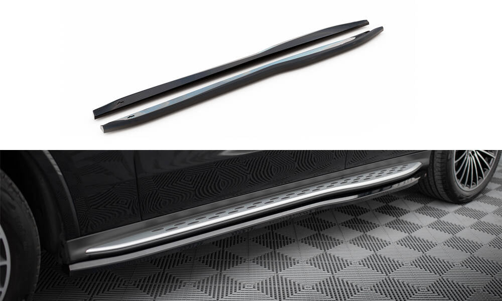 MAXTON DESIGN SIDE SKIRTS DIFFUSERS MERCEDES-BENZ GLC AMG-LINE X254