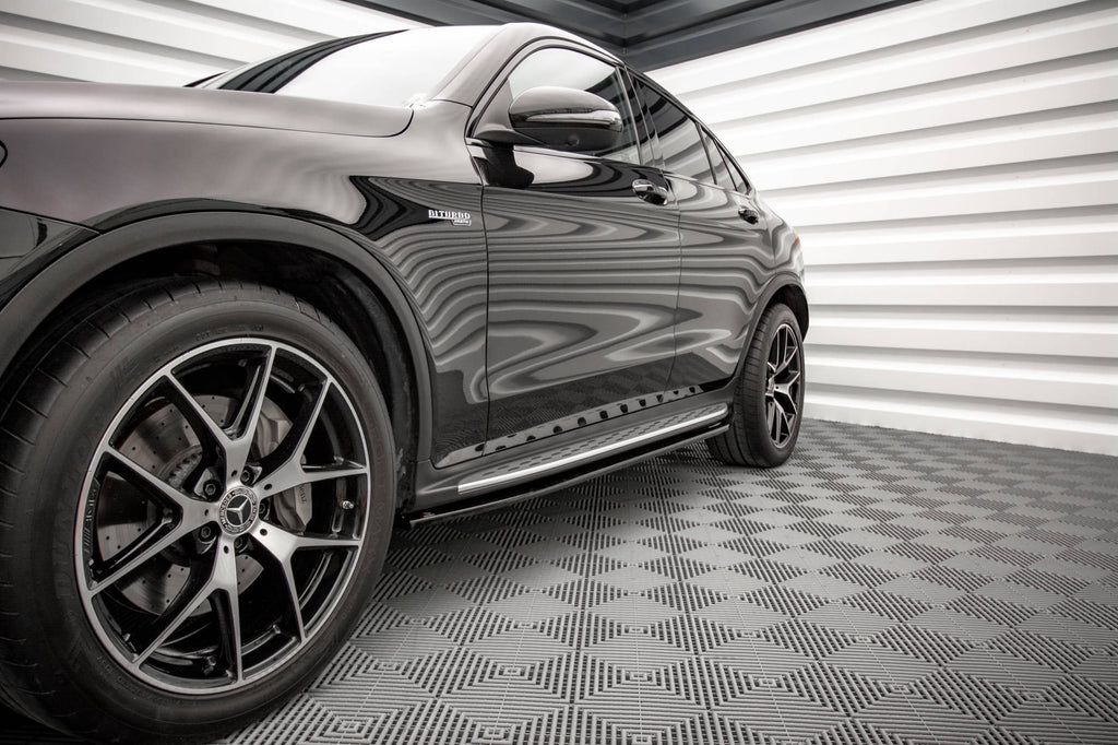 MAXTON DESIGN SIDE SKIRTS DIFFUSERS MERCEDES-BENZ GLC COUPE AMG-LINE C253 FACELIFT