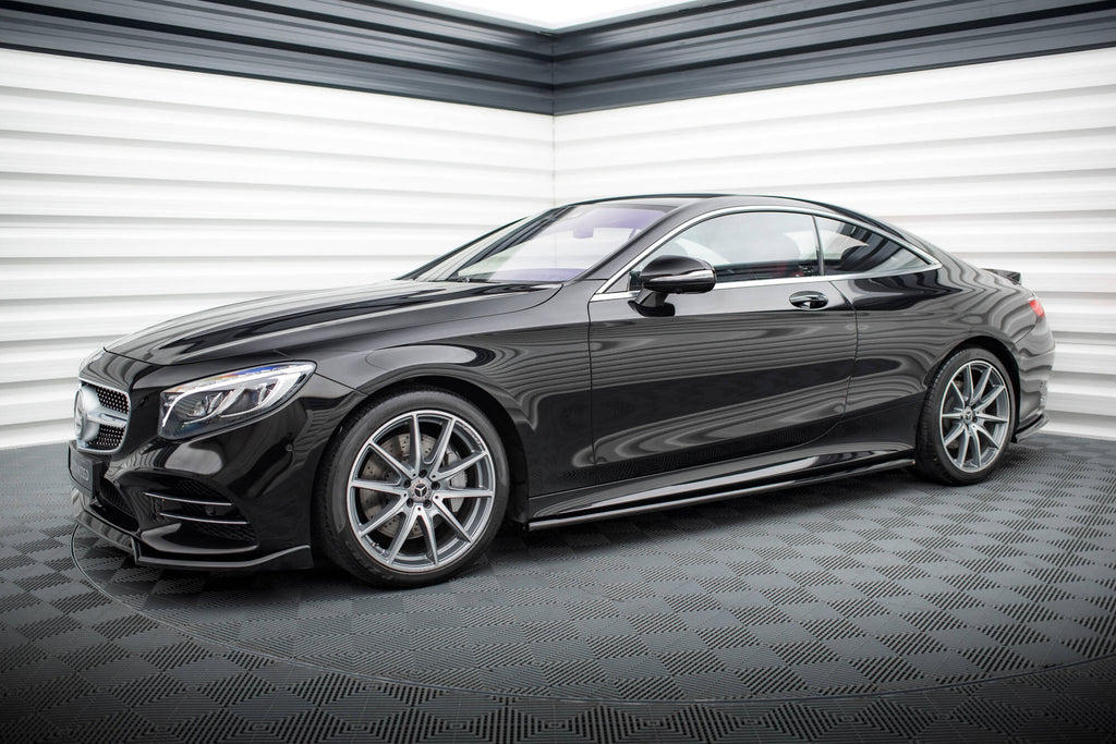 MAXTON DESIGN Side Skirts Diffusers Mercedes-Benz S Coupe AMG-Line C217 Facelift