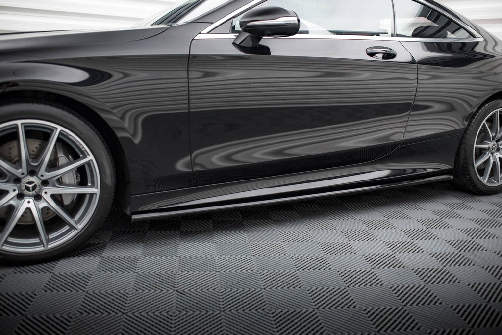 MAXTON DESIGN Side Skirts Diffusers Mercedes-Benz S Coupe AMG-Line C217 Facelift