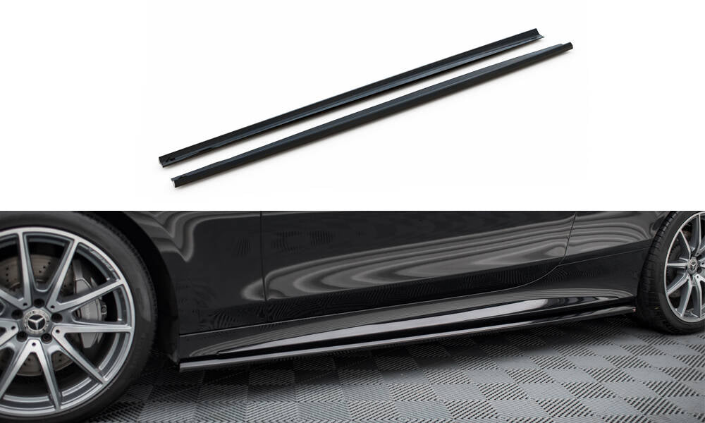 MAXTON DESIGN Side Skirts Diffusers Mercedes-Benz S Coupe AMG-Line C217 Facelift