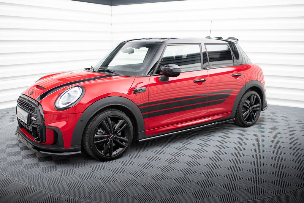 MAXTON DESIGN SIDE SKIRTS DIFFUSERS MINI COOPER S JOHN COOPER WORKS  (5 door) F55 FACELIFT