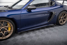 Load image into Gallery viewer, MAXTON DESIGN Side Skirts Diffusers Porsche 718 Cayman GT4 RS 982c