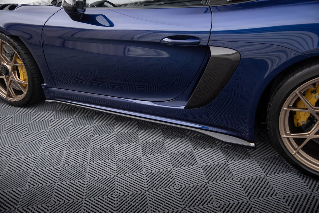 MAXTON DESIGN Side Skirts Diffusers Porsche 718 Cayman GT4 RS 982c