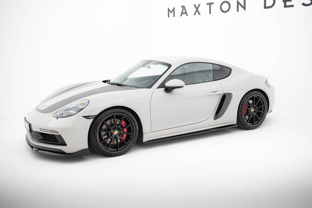 MAXTON DESIGN Side Skirts Diffusers Porsche 718 Cayman GTS 982c