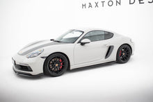 Load image into Gallery viewer, MAXTON DESIGN Side Skirts Diffusers Porsche 718 Cayman GTS 982c