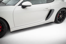 Load image into Gallery viewer, MAXTON DESIGN Side Skirts Diffusers Porsche 718 Cayman GTS 982c