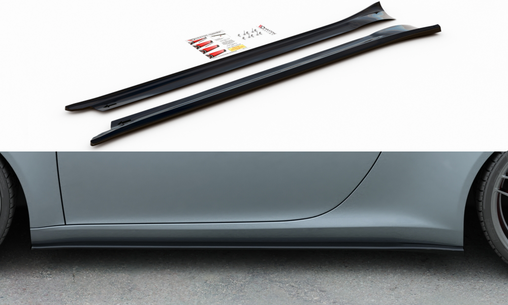 MAXTON DESIGN SIDE SKIRTS DIFFUSERS PORSCHE 911 CARRERA 991