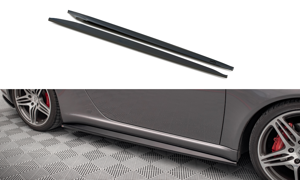 MAXTON DESIGN Side Skirts Diffusers Porsche 911 Carrera / Carrera GTS 997 Facelift
