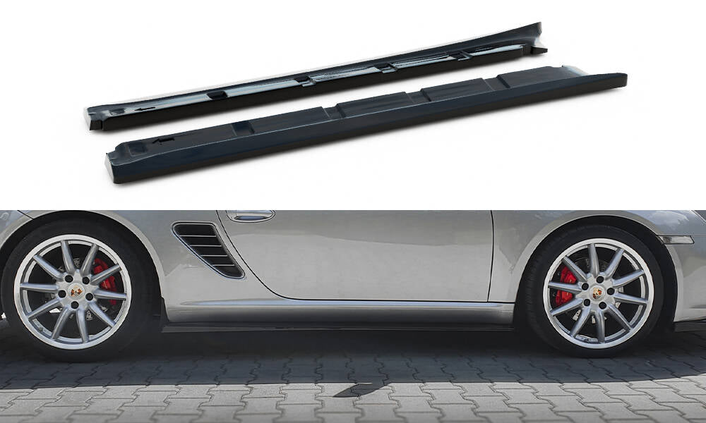 MAXTON DESIGN SIDE SKIRTS DIFFUSERS PORSCHE BOXSTER 987