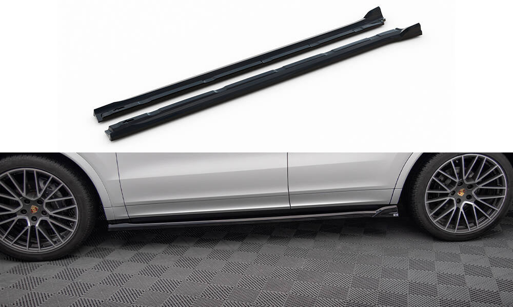 MAXTON DESIGN SIDE SKIRTS DIFFUSERS PORSCHE CAYENNE COUPE MK3