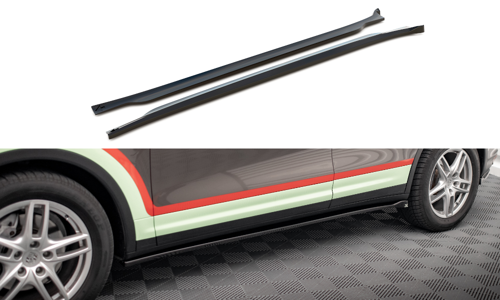 MAXTON DESIGN SIDE SKIRTS DIFFUSERS PORSCHE CAYENNE MK2