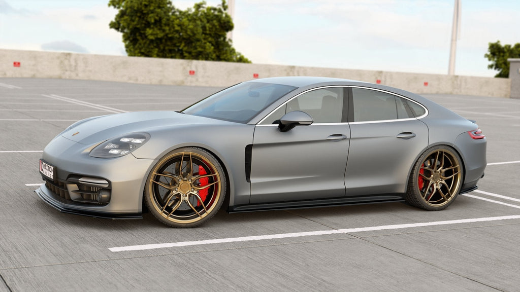 MAXTON DESIGN SIDE SKIRTS DIFFUSERS PORSCHE PANAMERA TURBO / GTS 971