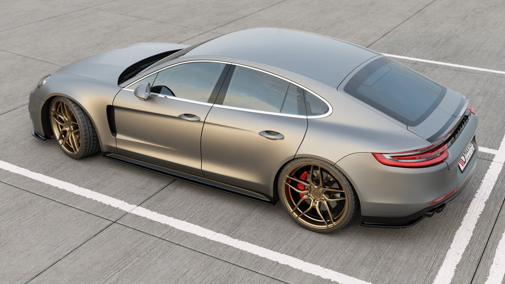 MAXTON DESIGN SIDE SKIRTS DIFFUSERS PORSCHE PANAMERA TURBO / GTS 971