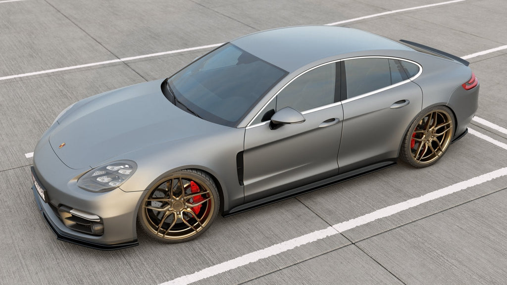 MAXTON DESIGN SIDE SKIRTS DIFFUSERS PORSCHE PANAMERA TURBO / GTS 971