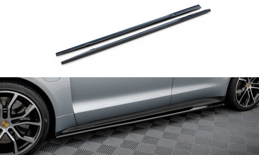 MAXTON DESIGN SIDE SKIRTS DIFFUSERS PORSCHE TAYCAN / TAYCAN 4 / TAYCAN 4S / TAYCAN GTS MK1