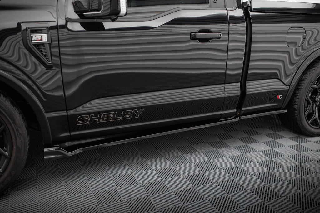 MAXTON DESIGN SIDE SKIRTS DIFFUSERS SHELBY F150 SUPER SNAKE