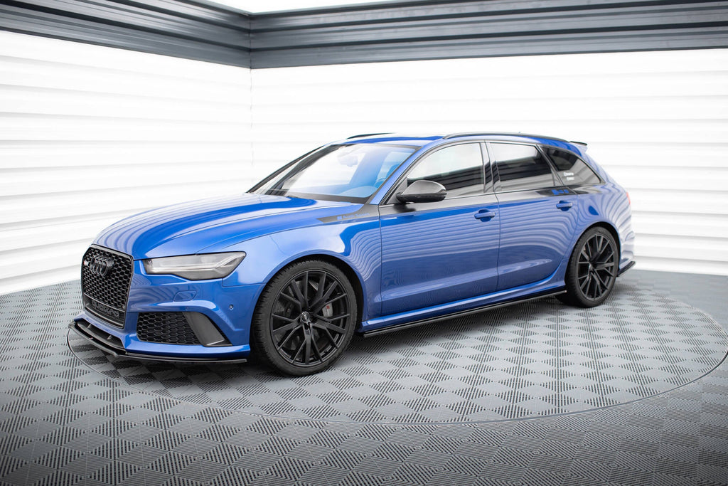 MAXTON DESIGN SIDE SKIRTS DIFFUSERS AUDI RS6 C7 / C7 FL