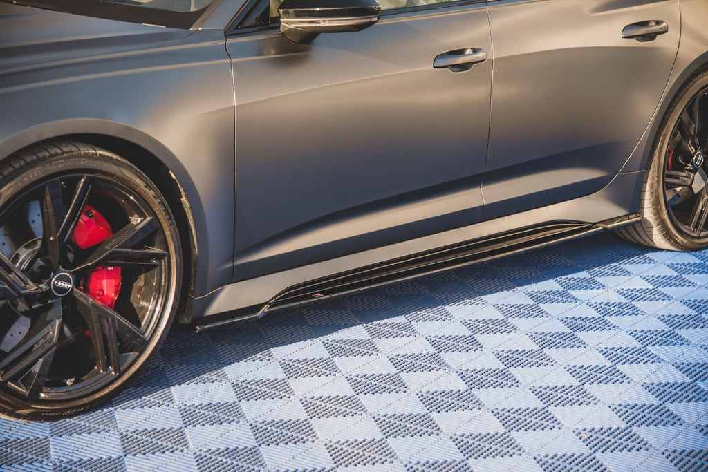 MAXTON DESIGN SIDE SKIRTS DIFFUSERS V.1 AUDI RS6 C8