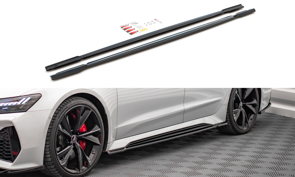 MAXTON DESIGN SIDE SKIRTS DIFFUSERS V.1 AUDI RS6 C8