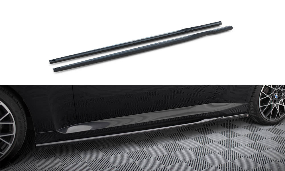 MAXTON DESIGN Side Skirts Diffusers V.1 BMW 2 Coupe G42