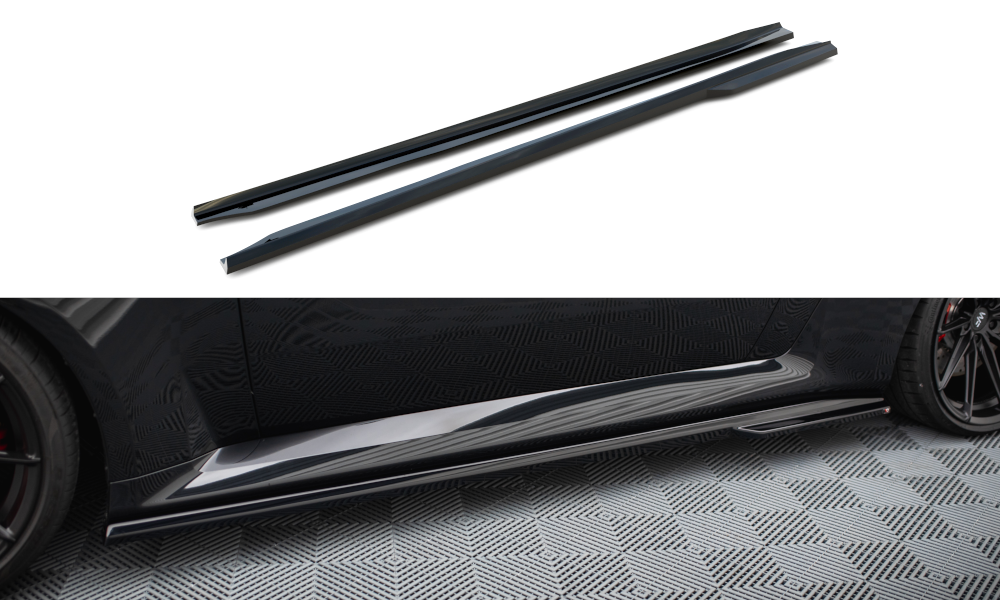 MAXTON DESIGN SIDE SKIRTS DIFFUSERS V.1 BMW M2 G87