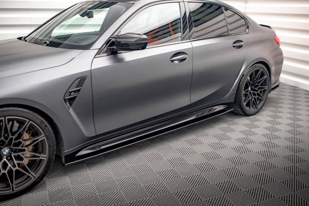 MAXTON DESIGN SIDE SKIRTS DIFFUSERS V.1 BMW M3 G80