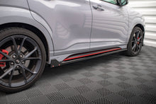 Load image into Gallery viewer, MAXTON DESIGN SIDE SKIRTS DIFFUSERS V.1 + FLAPS HYUNDAI KONA N MK1