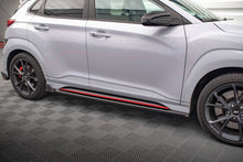 Load image into Gallery viewer, MAXTON DESIGN SIDE SKIRTS DIFFUSERS V.1 + FLAPS HYUNDAI KONA N MK1