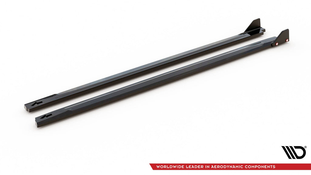 MAXTON DESIGN Side Skirts Diffusers V.1 + Flaps Hyundai Kona N Mk2