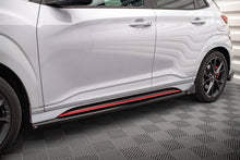 Load image into Gallery viewer, MAXTON DESIGN SIDE SKIRTS DIFFUSERS V.1 + FLAPS HYUNDAI KONA N MK1