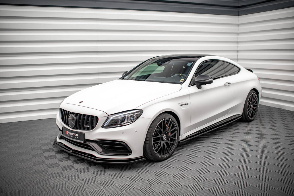 MAXTON DESIGN SIDE SKIRTS DIFFUSERS V.1 MERCEDES-AMG C 63AMG COUPE C205 FACELIFT